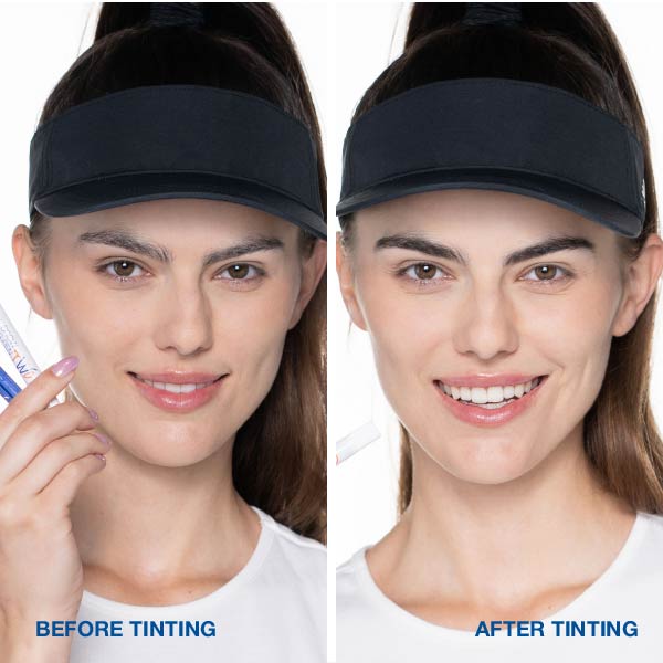 Two Go Pen Black Brown Before and After Tinting